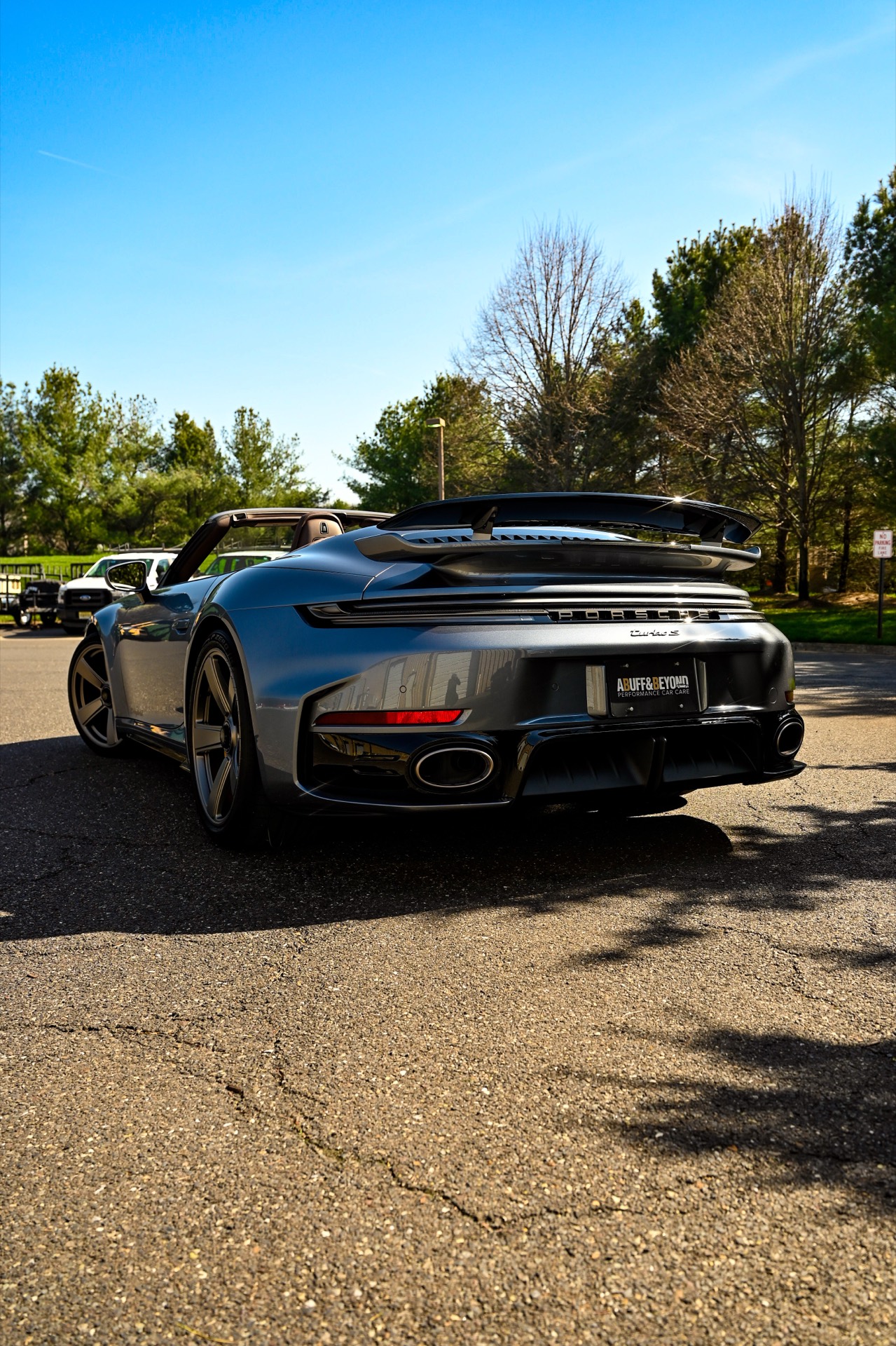 Porsche 911 Cabriolet with LLumar ceramic tint installed