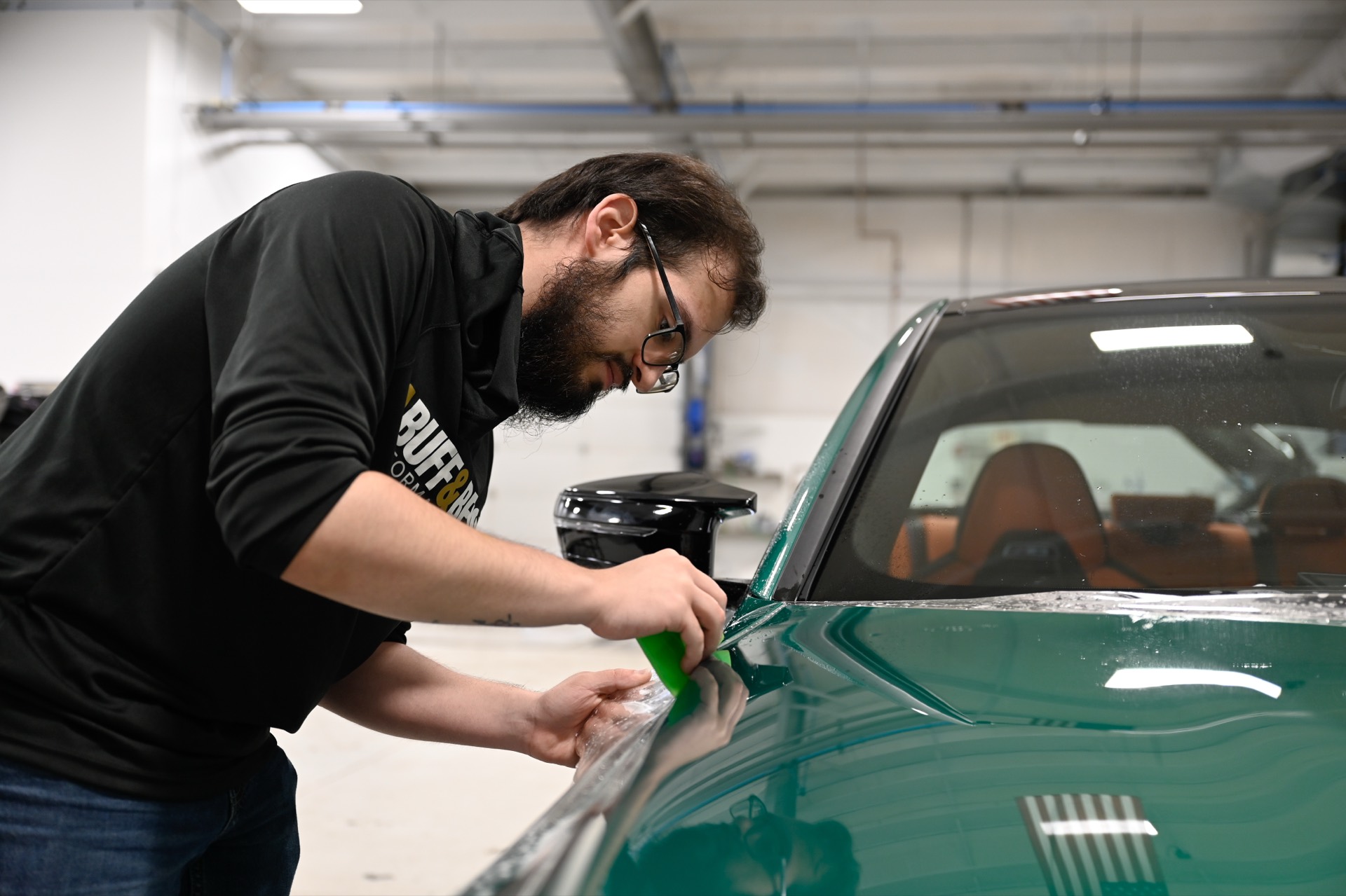 SunTek PPF being applied